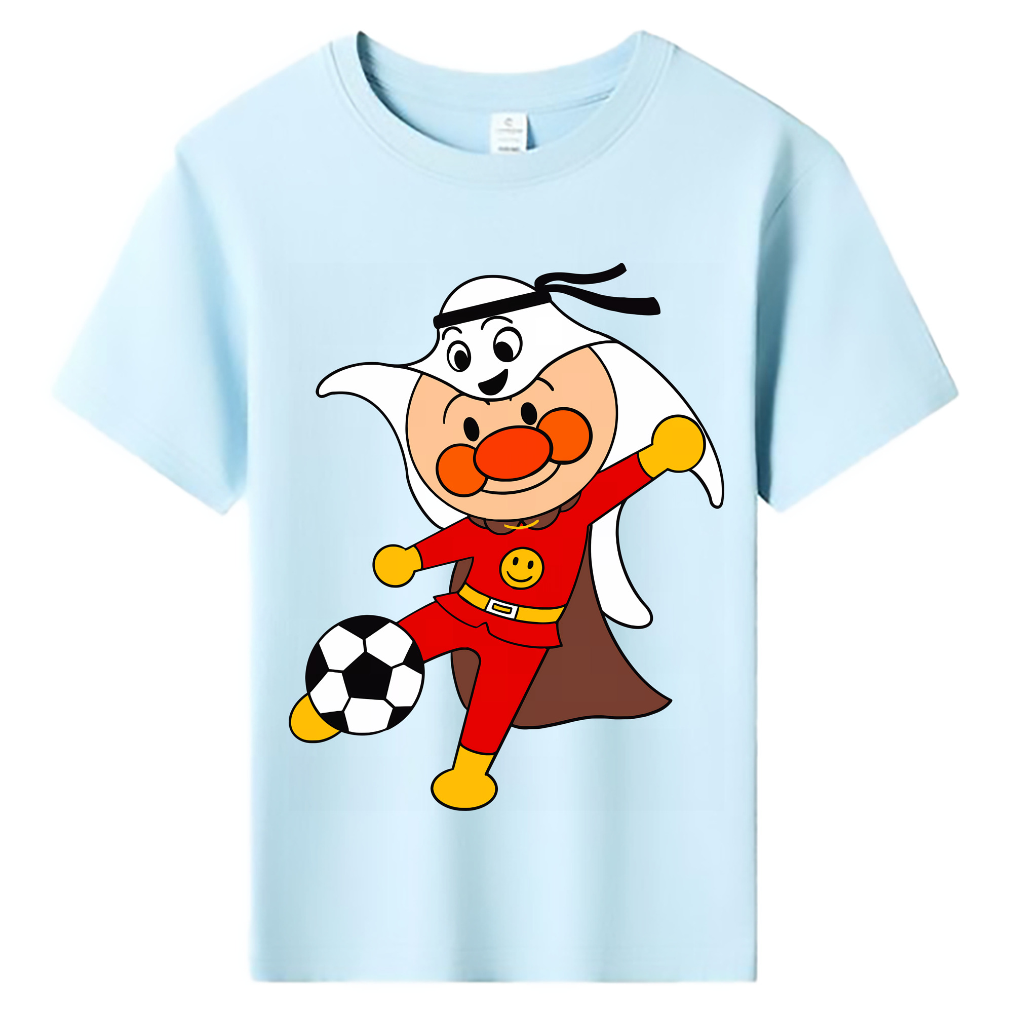 （画像用） アンパンマン Anpanman 綿100％キッズTシャツ（フロントプリント）